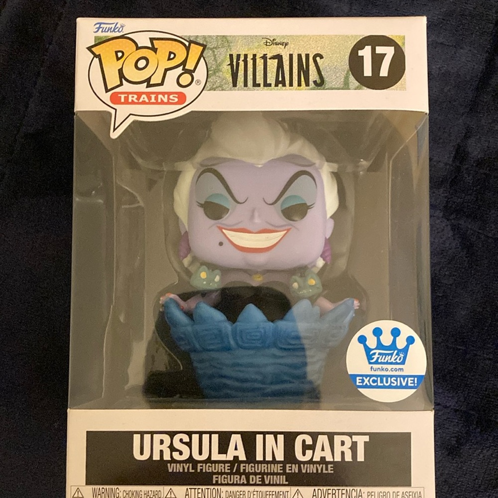Funko Pop Disney Villains #17 Ursula In The Cart